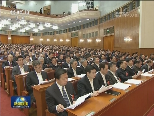 全国政协十三届二次会议举行第四次全体会议
