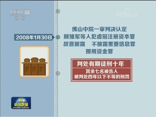 最高法对顾雏军等再审案公开宣判