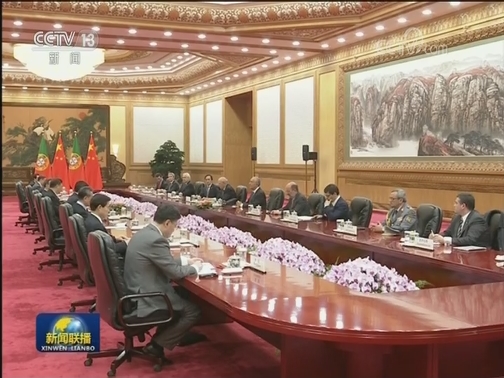 习近平同葡萄牙总统举行会谈