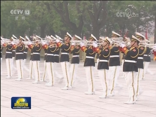 习近平举行仪式欢迎葡萄牙总统访华