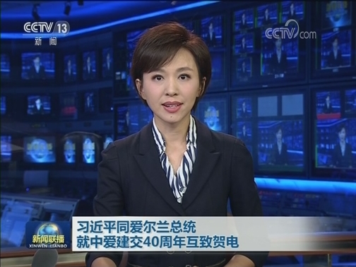 习近平同爱尔兰总统就中爱建交40周年互致贺电