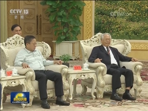 汪洋会见高金素梅一行