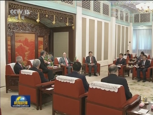 王岐山会见墨西哥外长