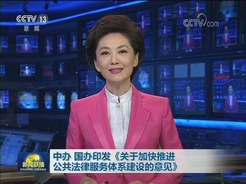 中办 国办印发《关于加快推进公共法律服务体系建设的意见》