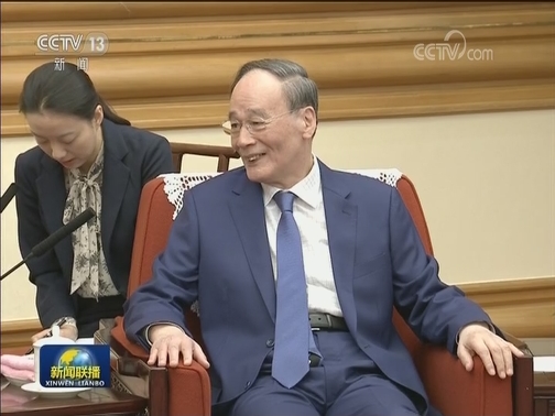 王岐山会见奥地利客人