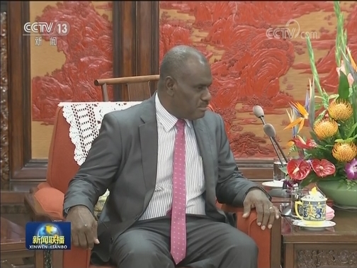 王岐山会见所罗门群岛外长