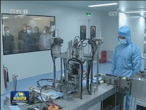 李克强在北京考察口罩等医疗防控物资生产供应保障情况