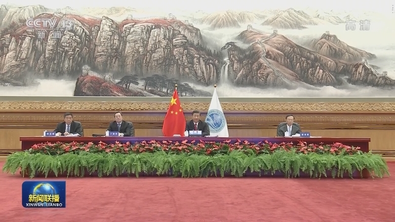 习近平出席上海合作组织和集体安全条约组织成员国领导人阿富汗问题联合峰会