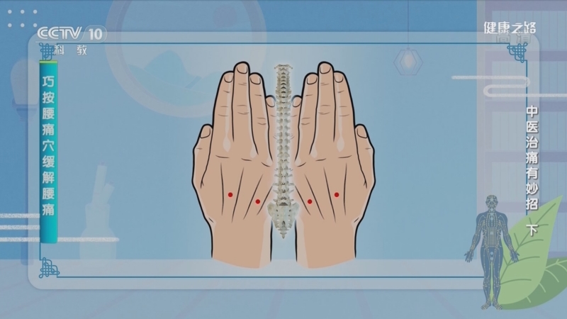 [健康之路]中医治痛有妙招（下） 腰痛，按摩腰痛穴