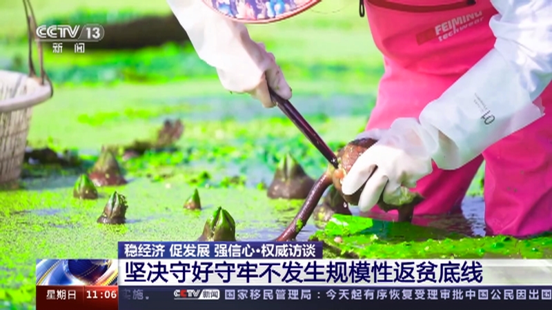 [新闻直播间]稳经济 促发展 强信心·权威访谈 坚决守好守牢不发生规模性返贫底线
