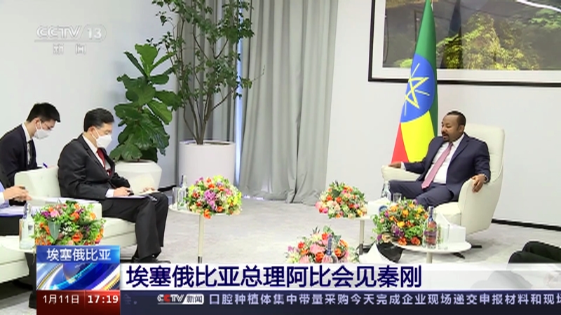 [新闻直播间]埃塞俄比亚 埃塞俄比亚总理阿比会见秦刚