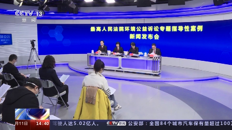 [新闻直播间]最高人民法院 发布环境公益诉讼专题指导性案例