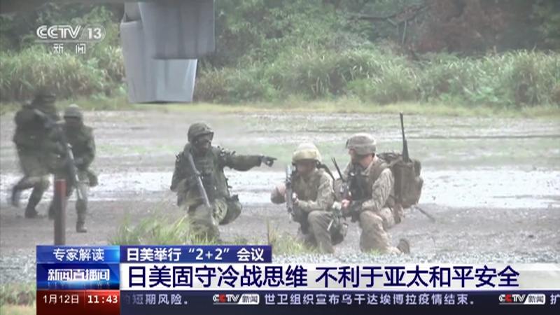 [新闻直播间]专家解读 日美举行“2+2”会议 日本渲染“威胁” 为加快军事化找借口