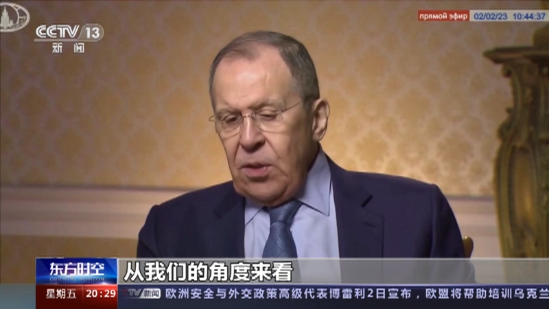 [东方时空]西方国家此时对乌军事支持加码 有何意图？拉夫罗夫：俄拥有自行解决俄乌冲突的能力