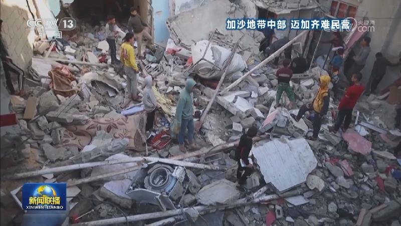 以称继续在加沙地带展开陆海空联合行动 哈马斯方面称打击以军目标