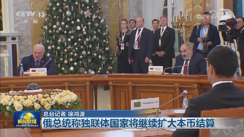 俄总统称独联体国家将继续扩大本币结算