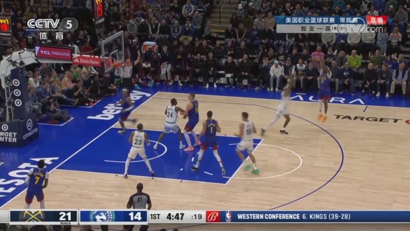 [nba]戈登不看人传球 波普三分空心入网