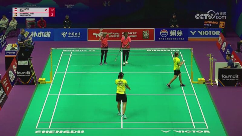 [羽毛球]尤伯杯羽毛球赛:印度尼西亚vs乌干达 5