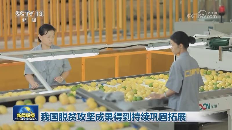 我国脱贫攻坚成果得到持续巩固拓展