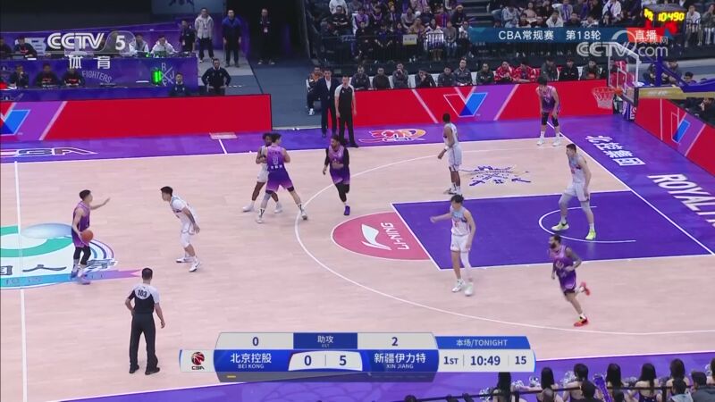 [CBA]常规赛12月15日：北控VS新疆 邹雨宸集锦