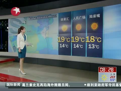[看东方]上海天气预报