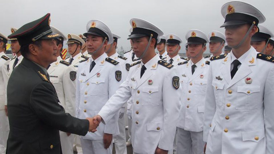 图集:解放军驻港部队完成第15次轮换_共产党员网