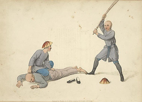 02月08日 07:55 这是一组1825年由西方人绘制的满清酷刑图,血腥且残忍