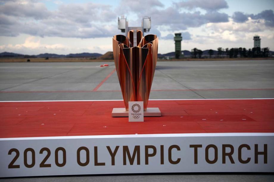 [图]2020东京奥运会前瞻 奥运火炬返回日本