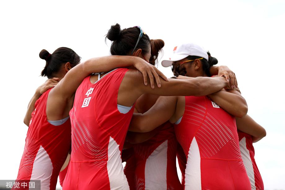 [图]奥运赛艇女子八人单桨有舵手-中国摘铜