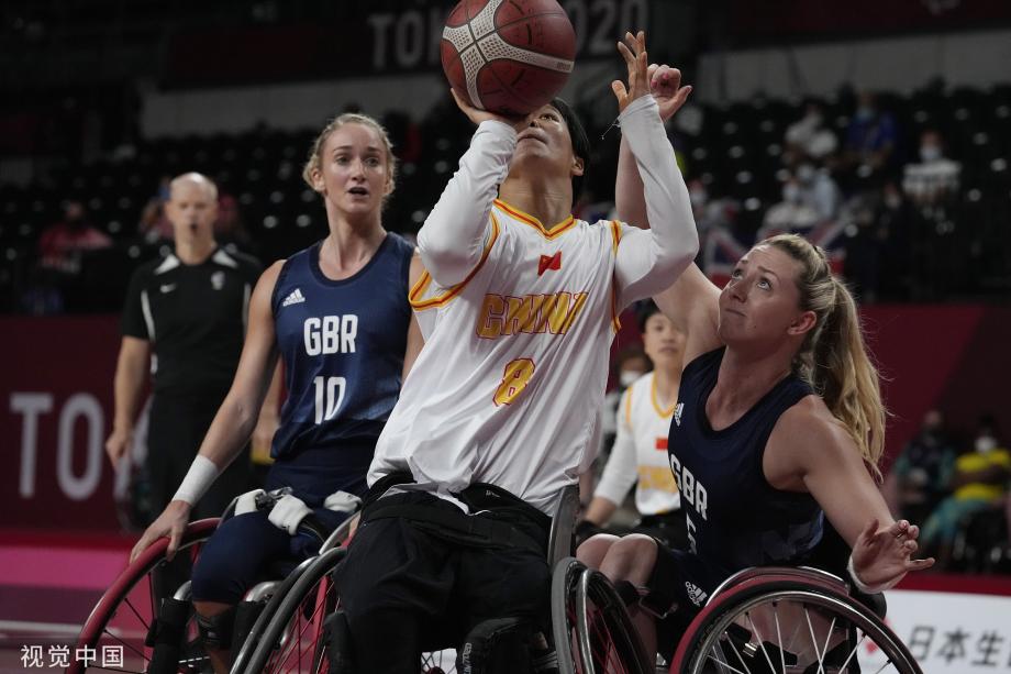 [图]创造历史！中国女子轮椅篮球闯入残奥会四强