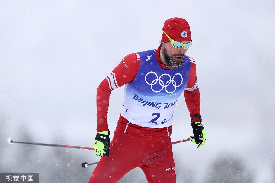 [图]冬奥越野滑雪男子4×10公里接力 俄罗斯奥运队夺金