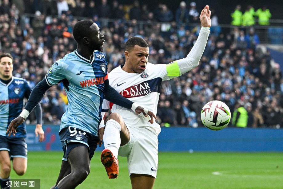 姆巴佩建功多纳鲁马直红 大巴黎2-0勒阿弗尔