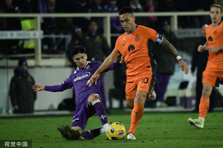 意甲-劳塔罗破门索默扑点 国米1-0佛罗伦萨登顶