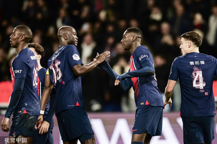 法甲-拉莫斯建功穆阿尼破门 大巴黎3-1里尔