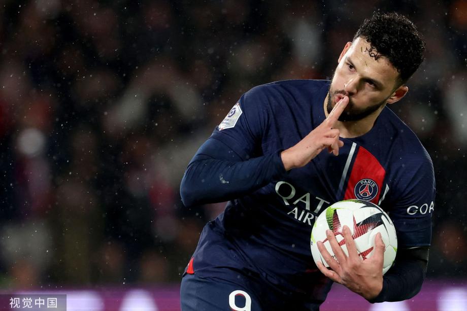 法甲-曼丹达黄点套餐 巴黎1-1雷恩11分领跑