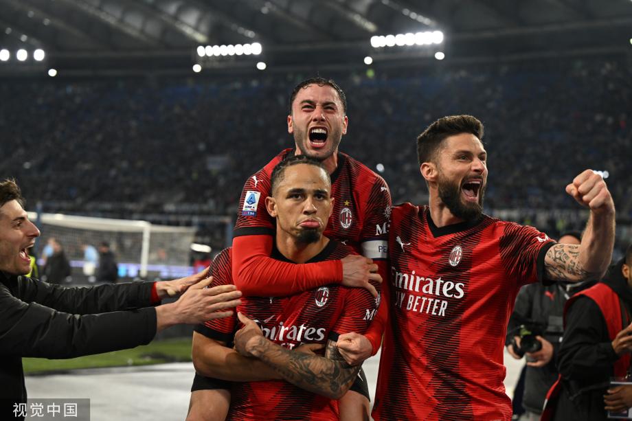 意甲-补时连续爆发冲突 米兰1-0绝杀8人拉齐奥