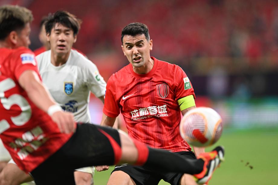 韦世豪造险周定洋制胜 成都蓉城1-0南通支云