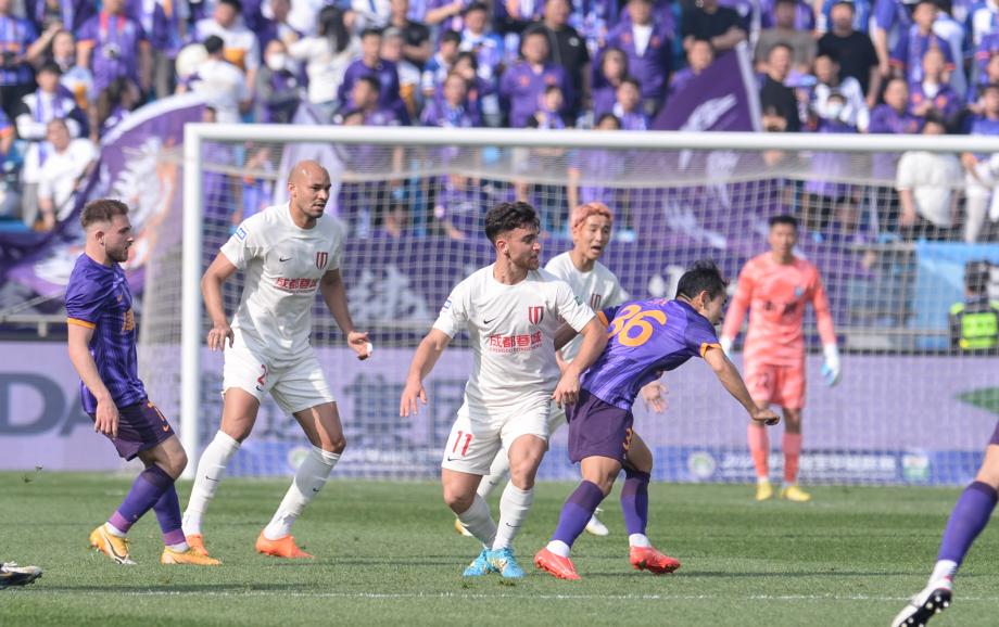 费利佩梅开二度 成都蓉城击败天津津门虎