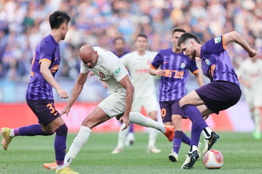 费利佩梅开二度 成都蓉城击败天津津门虎