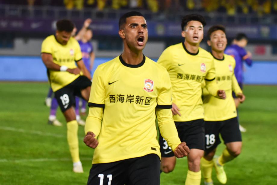 中超-阿代米世界波阿兰破门 津门虎3-1胜西海岸