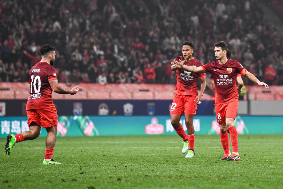 中超-武磊梅开二度 上海海港4-3逆转山东泰山