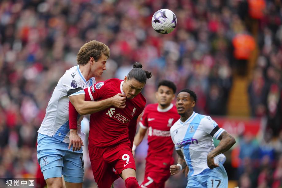 英超-利物浦0-1水晶宫 28场主场不败纪录终结