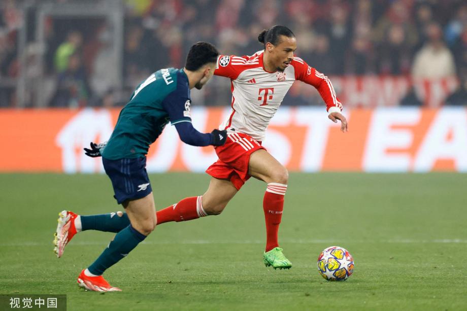 基米希制胜球 拜仁两回合3-2淘汰阿森纳进4强