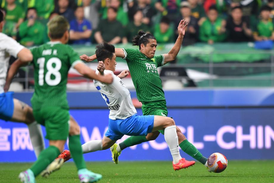 恩加德乌破门李可凌空斩 国安4-1战胜西海岸