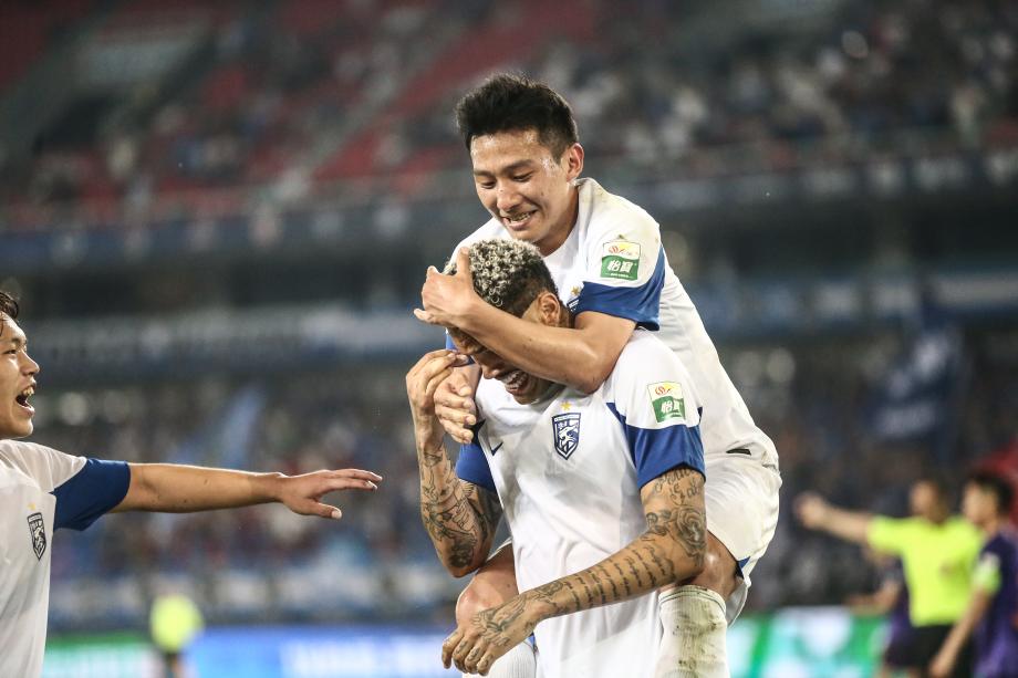 邓涵文破门 武汉三镇主场击败天津津门虎