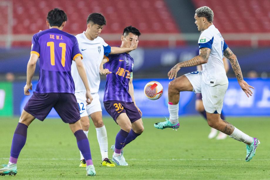 邓涵文破门 武汉三镇主场击败天津津门虎