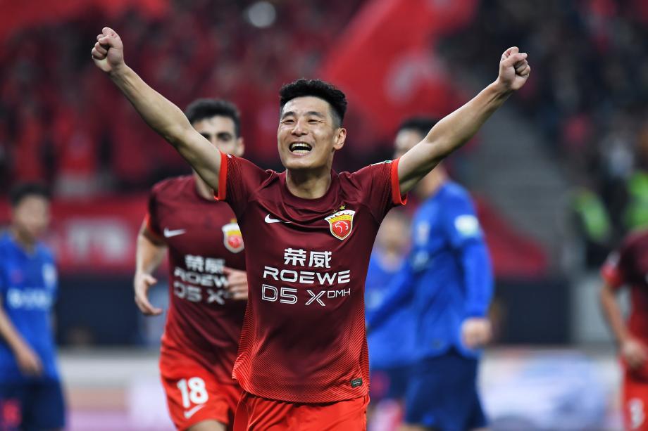 古斯塔沃破门特谢拉扳平 海港1-1战平申花