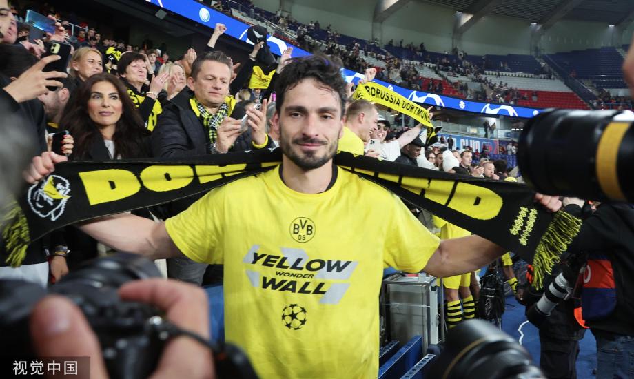 胡梅尔斯破门 多特总比分2-0晋级欧冠决赛