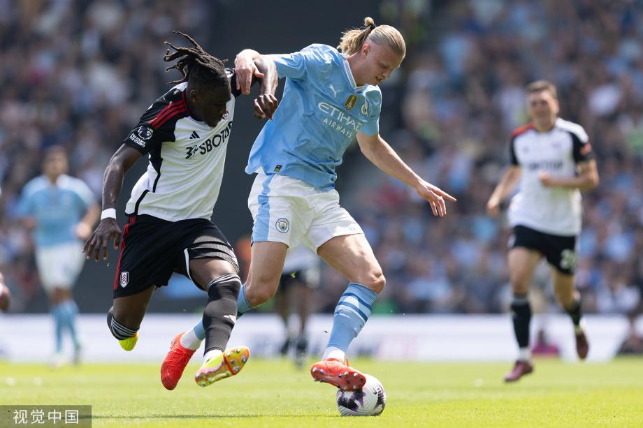 格瓦迪奥尔双响 曼城4-0富勒姆 反超阿森纳2分领跑