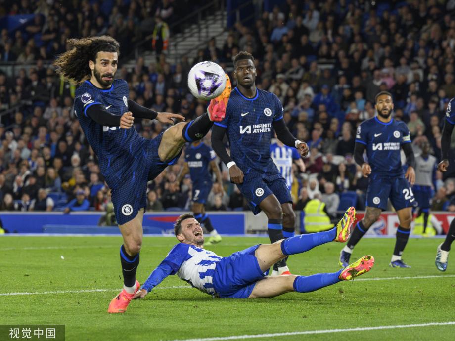 英超-帕尔默破门 切尔西2-1布莱顿距第5热刺3分